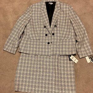 Macy's Suit Jacket with Matching Skirt